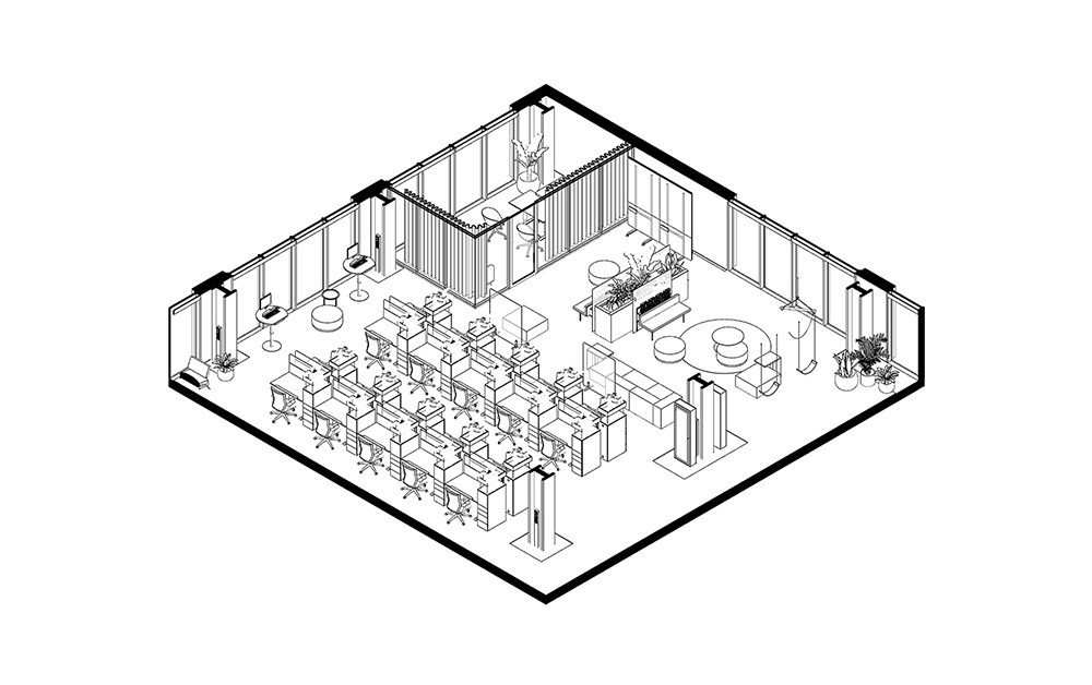 自由畅想云科技公司SQUAD基辅总部大楼设计欣赏