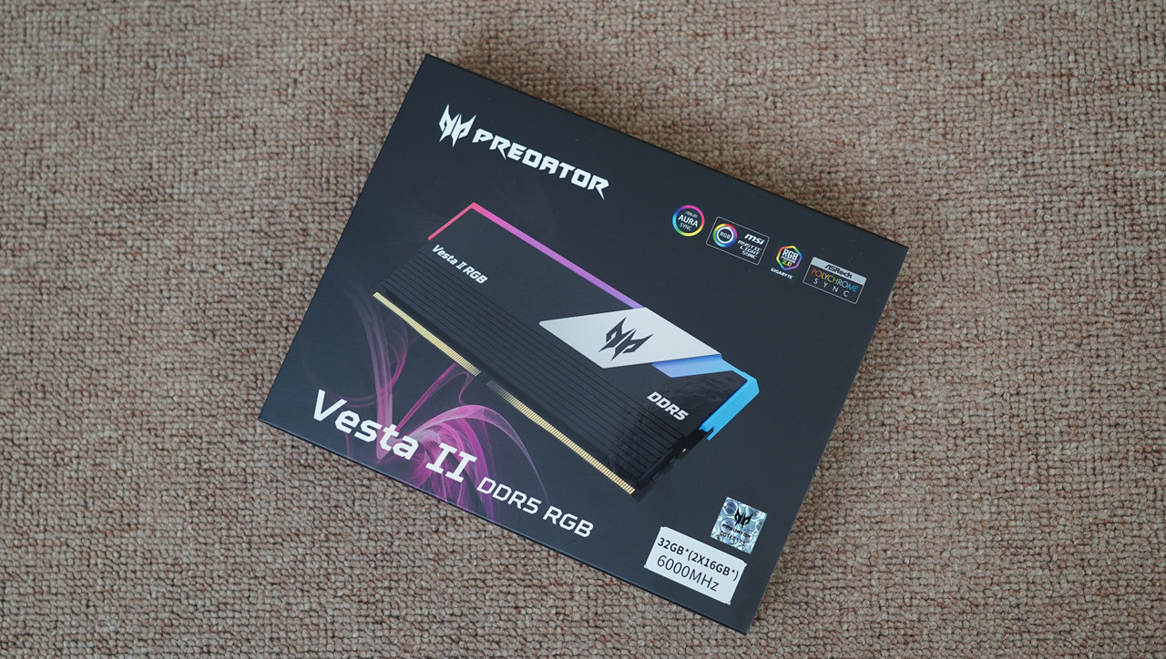 内存宏碁掠夺者ddr5跑分多少,宏碁掠夺者内存条炫光和冰刃展示