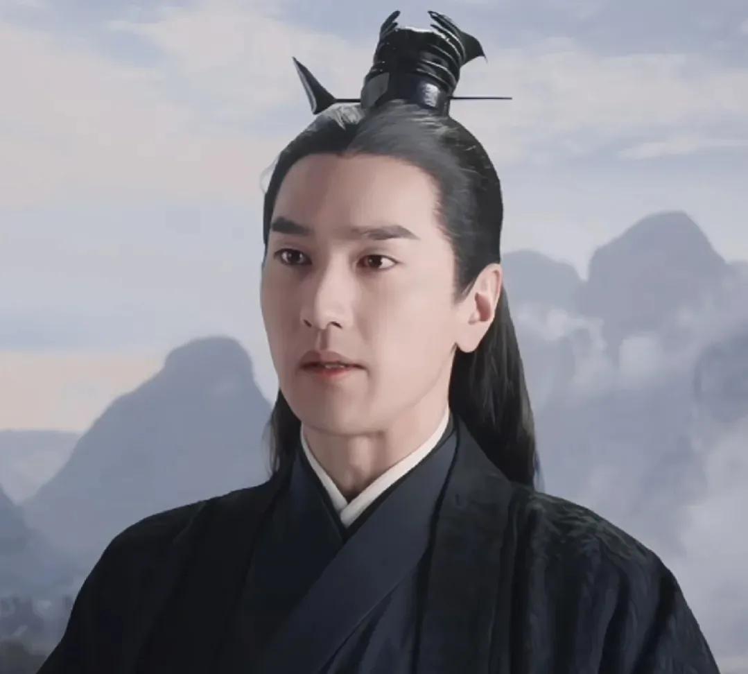 长发古装披发发型简单扎法,古装男头发少剪什么发型好看