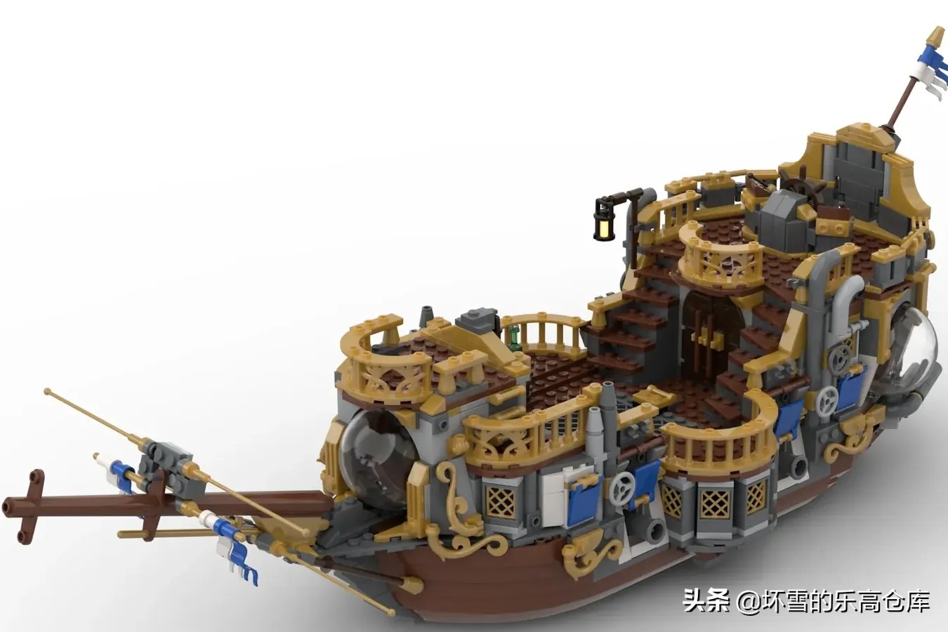 落选的参赛作品,乐高蒸汽飞艇