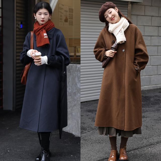 潮流搭配不会烂大街的围巾系法,围巾这样穿显得时尚有气质