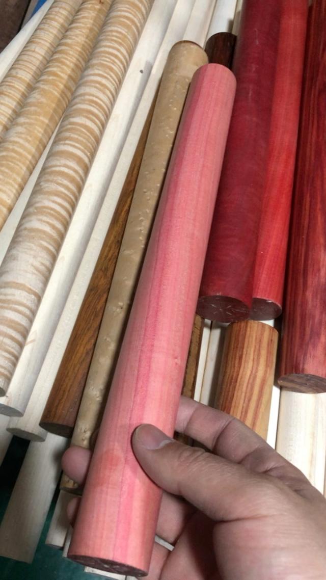 榉木雕刻手串,天然紫金砂手串