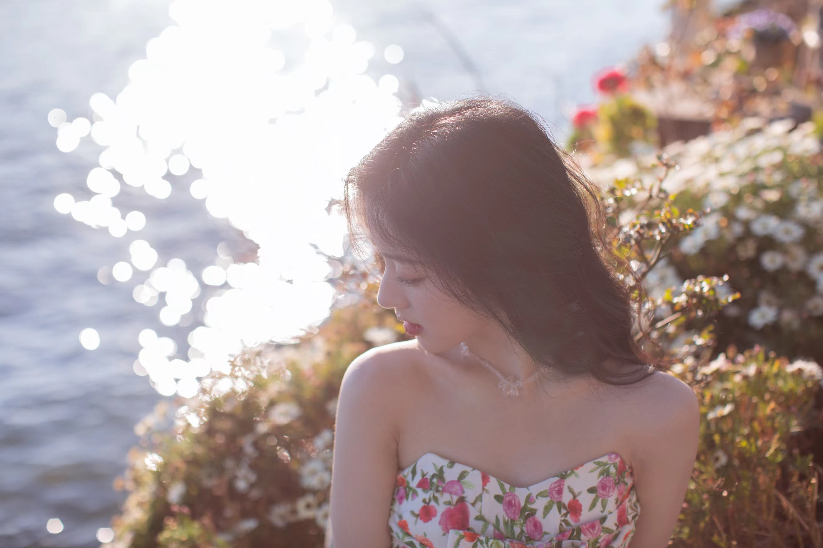 好一幅宁静唯美的春日风情,好一幅春天的美图