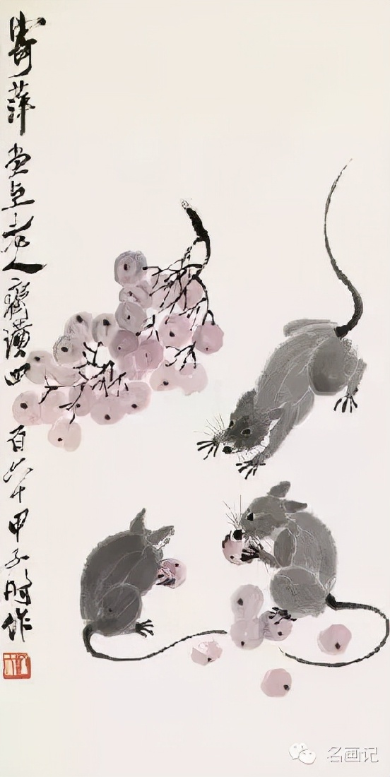 齐白石中国画艺术鉴赏,中国画齐白石作品