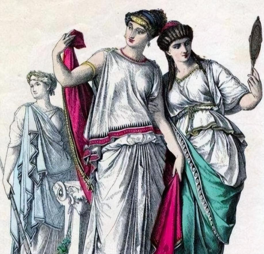 古希腊服装历史,古希腊服装是用什么面料做的