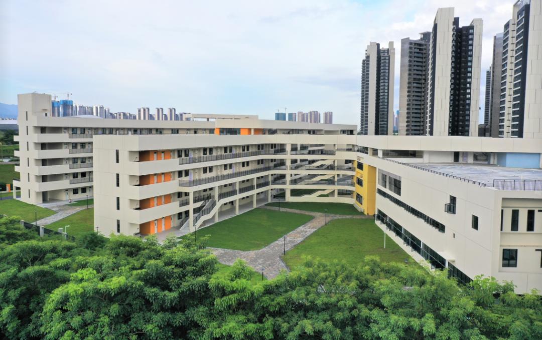 肇庆新区华侨城小学抢先看,肇庆华侨城纯水岸小学