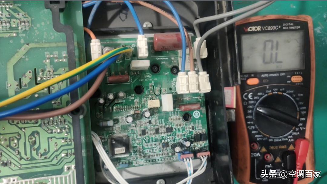 380v3匹柜式空调维修视频,变频空调无图纸电路板维修