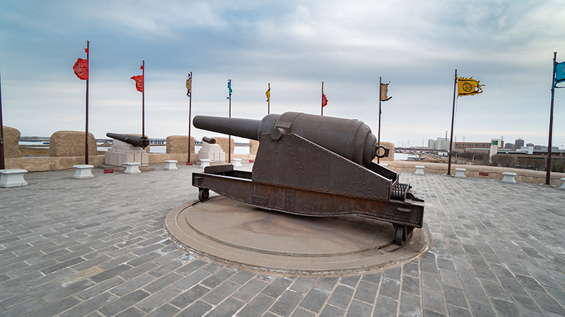 津门三日3洋货市场劝业场鱼眼看世界