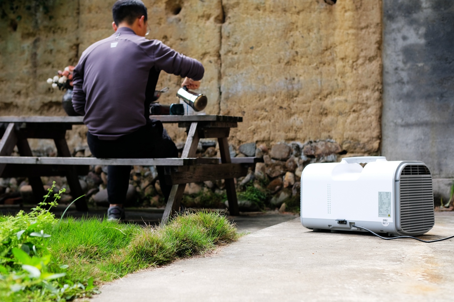 野餐露营更加舒爽,户外降温好装备:优巧YUUKiO可移动空调