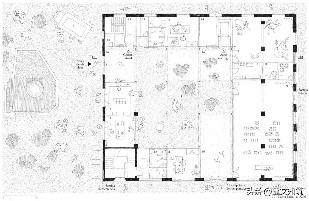 【竞赛】巴塞罗那食品实验中心（LaEscocesa工厂遗址改造）设计
