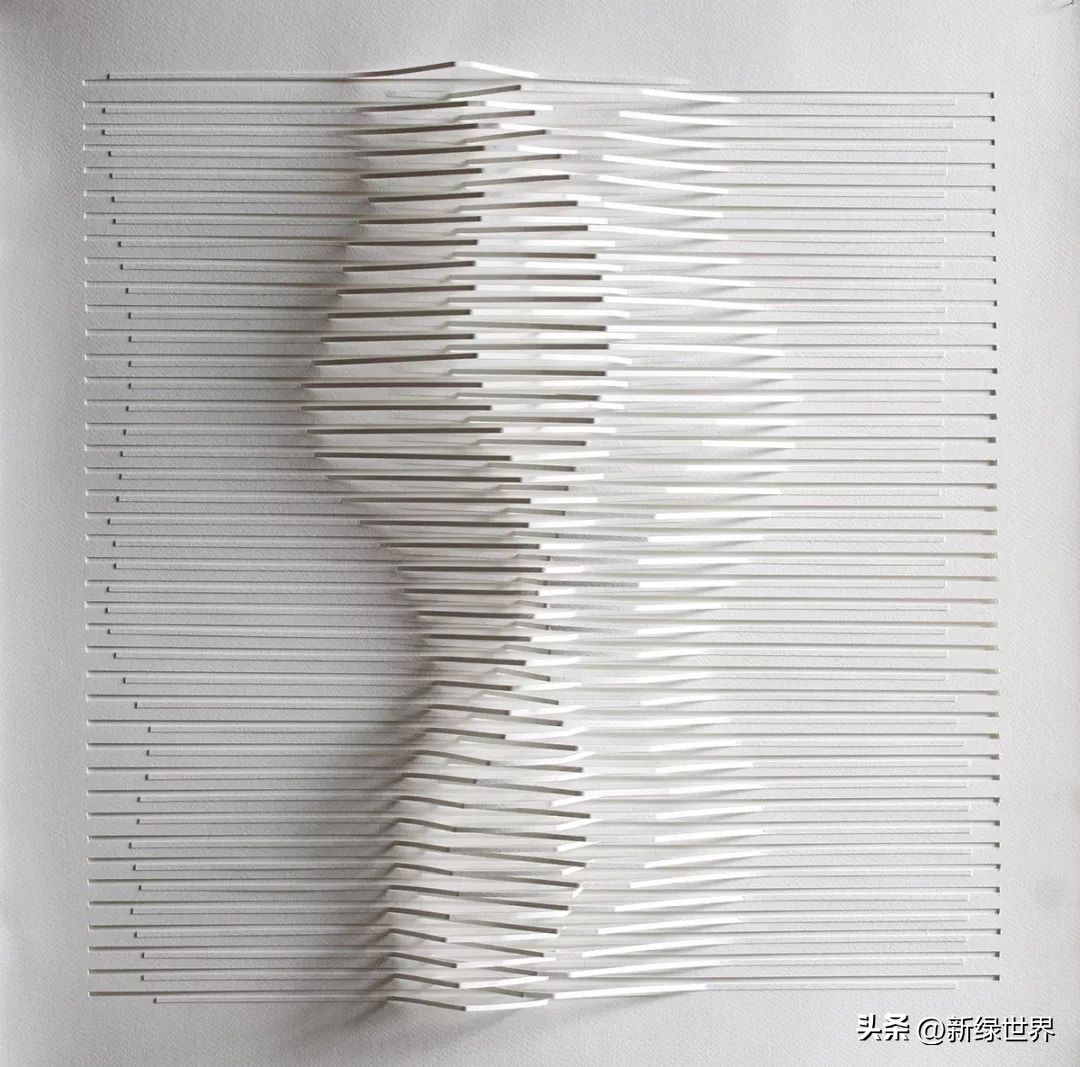 纸艺作品绘画,千变万化的纸艺术作品