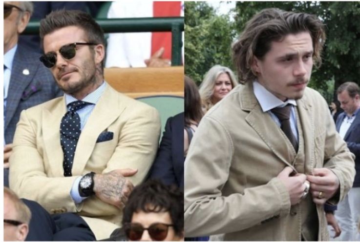 贝克汉姆二儿子和三儿子,贝克汉姆的三个儿子帅气