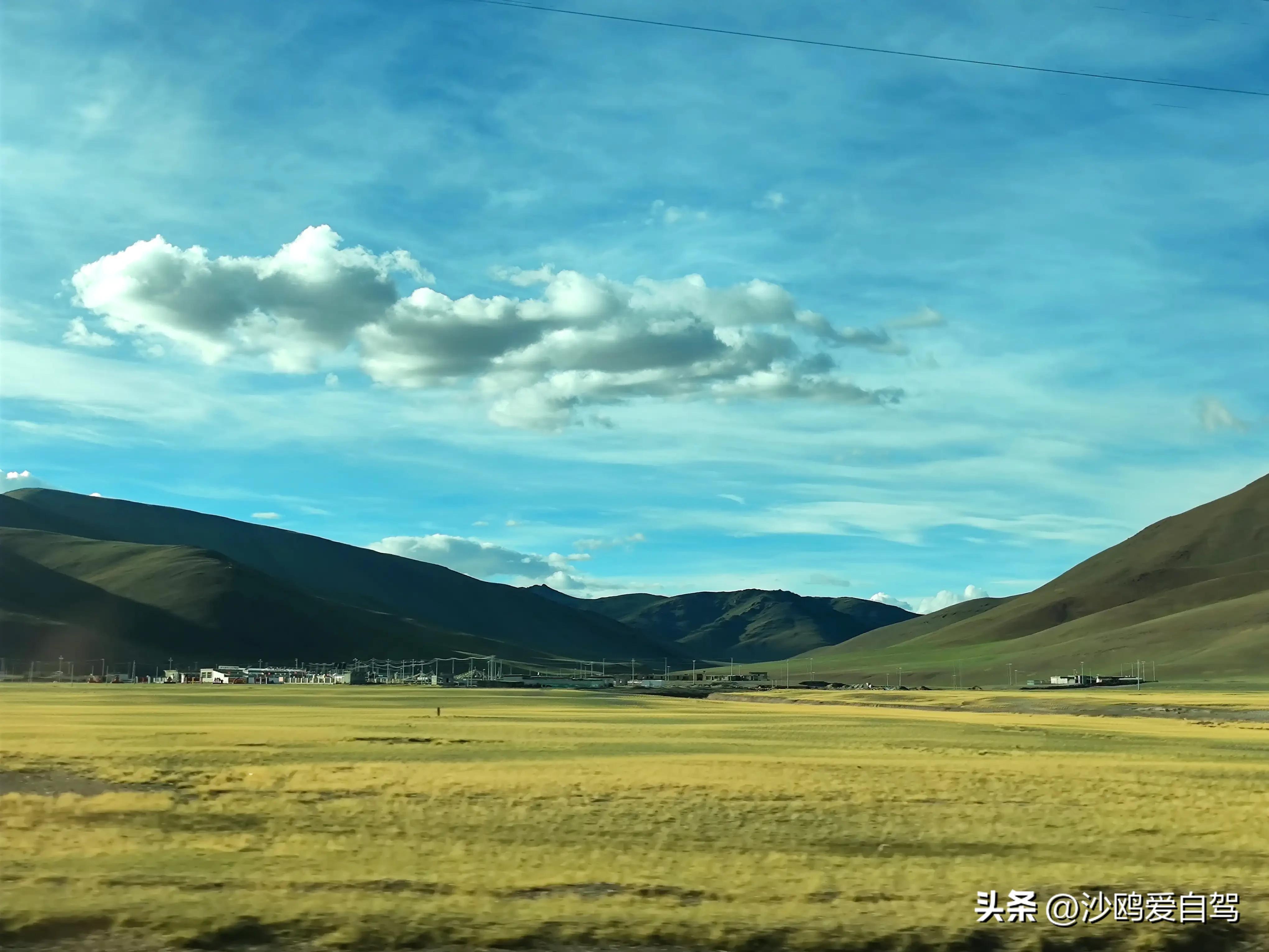 自驾四进*藏西***疆新**第12天:人在囧途:当惹雍措圣湖边陷车,轮胎鼓包