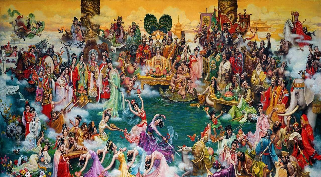 道教的三清四御都是哪些神仙,道教神仙四御