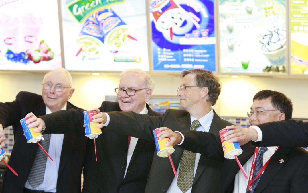 巴菲特投资的冰淇淋公司,巴菲特比尔盖茨冰淇淋店