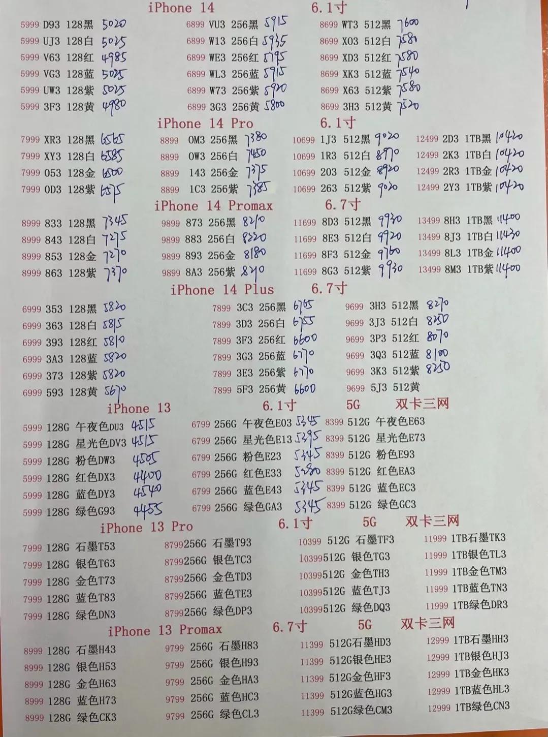 11月6日华强北手机报价,华强北今日手机报价单6月