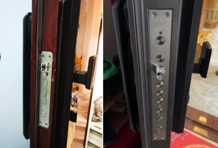 樱花智能锁3d人脸识别可视猫眼款,智能门锁人脸识别可视猫眼推荐