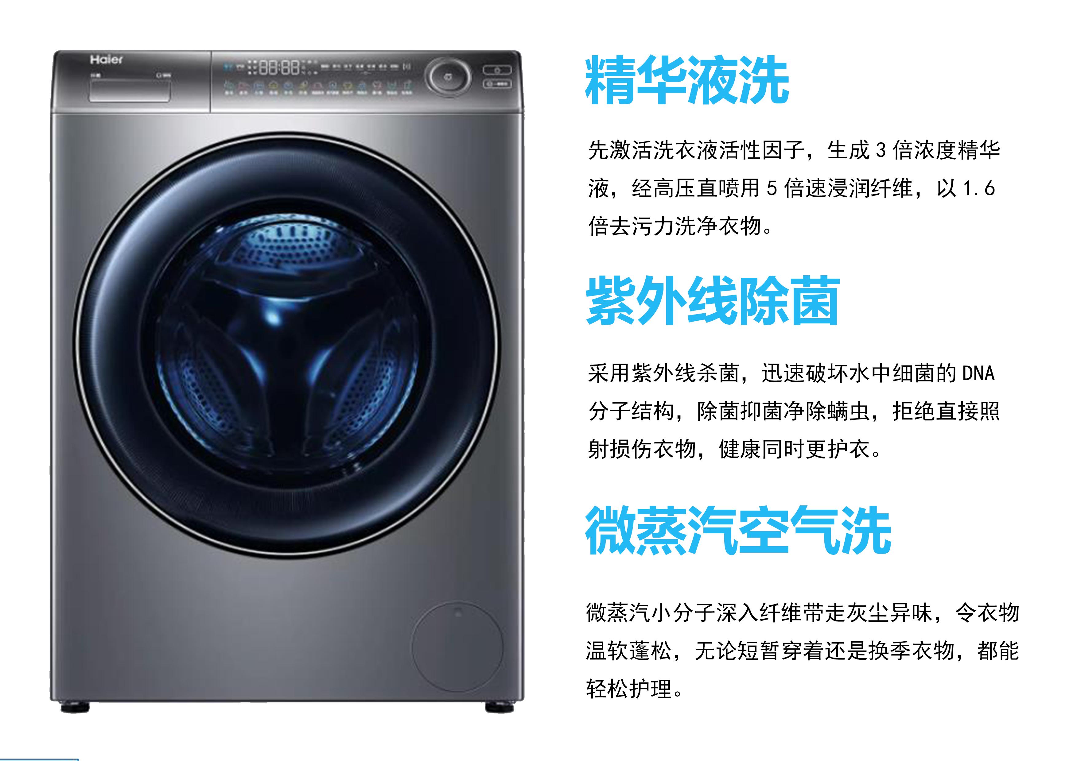 海尔口碑最好的三款洗衣机2023,海尔洗衣机最新一款