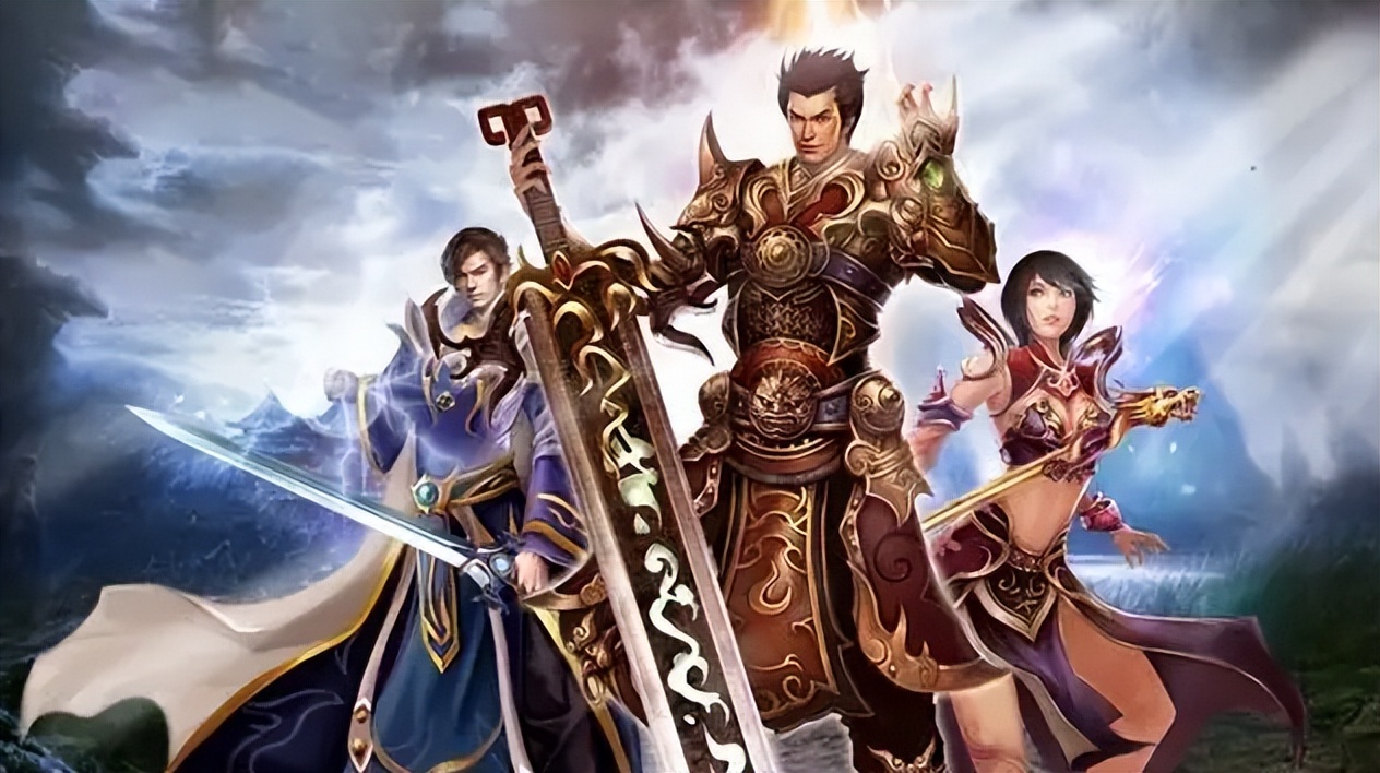 当年热血传奇天龙一哥，官方为他开先河修改游戏，连8L都只配仰望