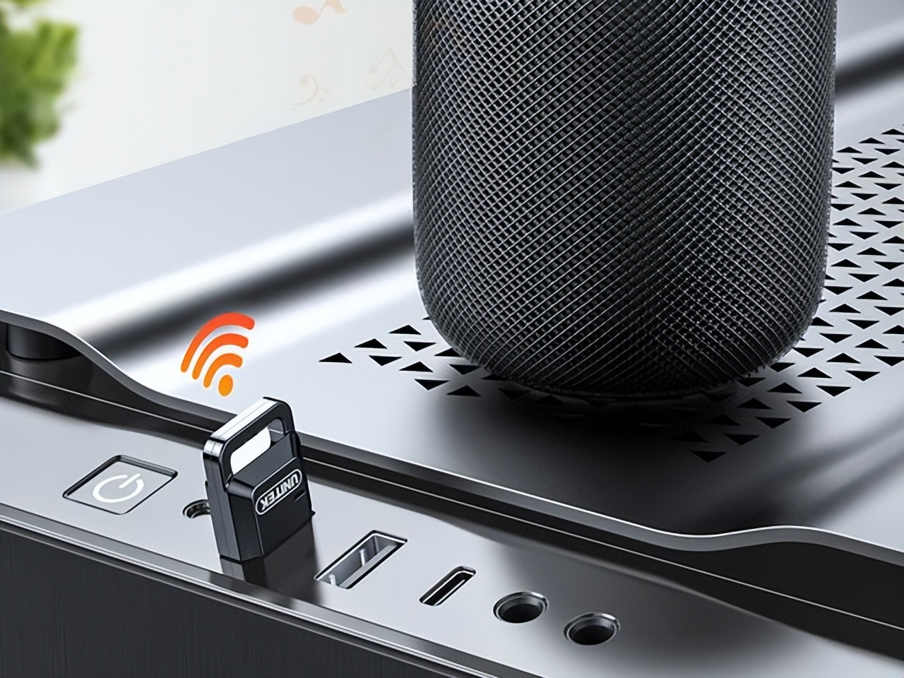 优越者蓝牙适配器5.3延迟高吗,优越者usb蓝牙5.0适配器