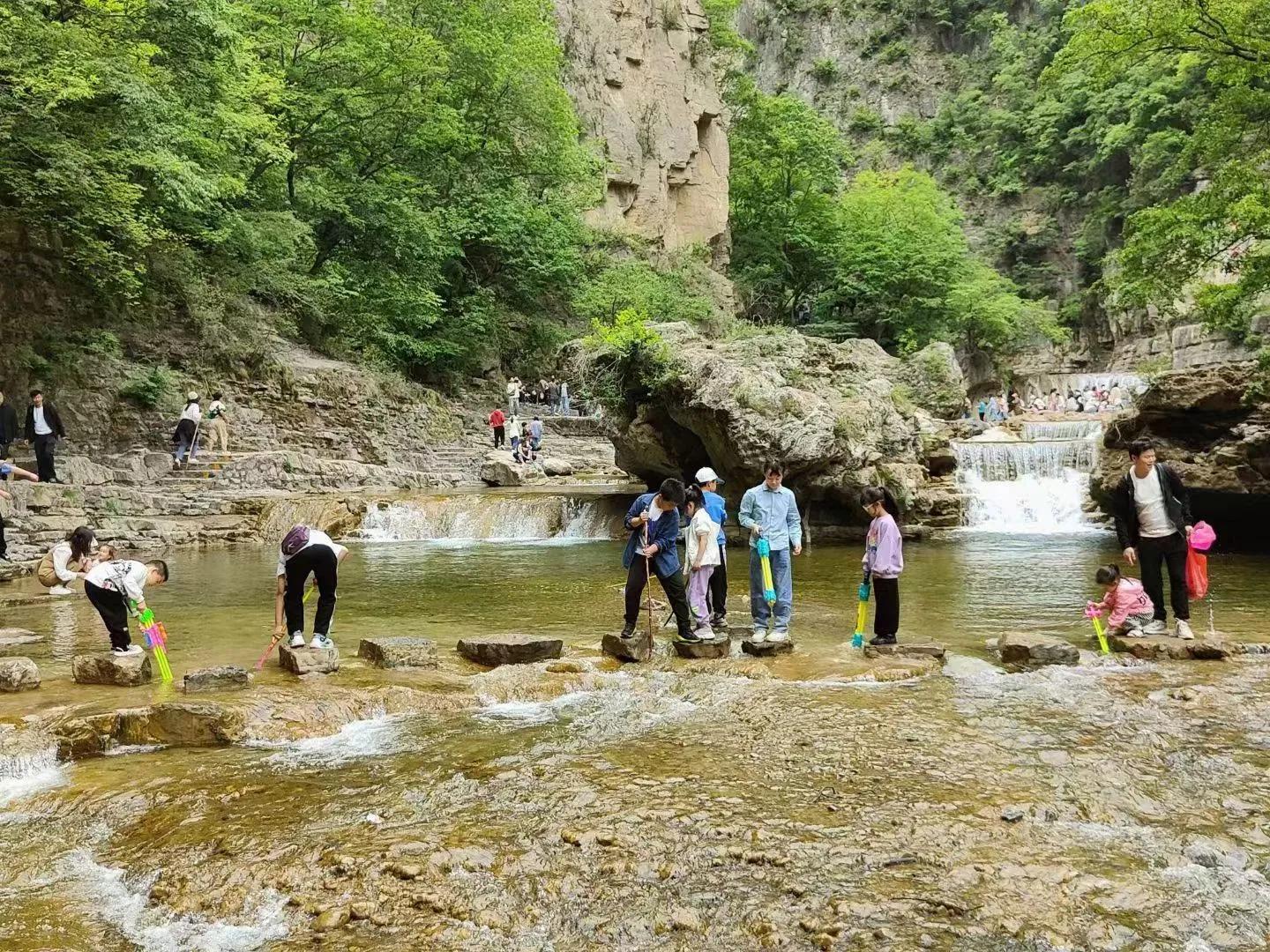 山西晋城蟒河自然风景保护区,青山绿水山西蟒河