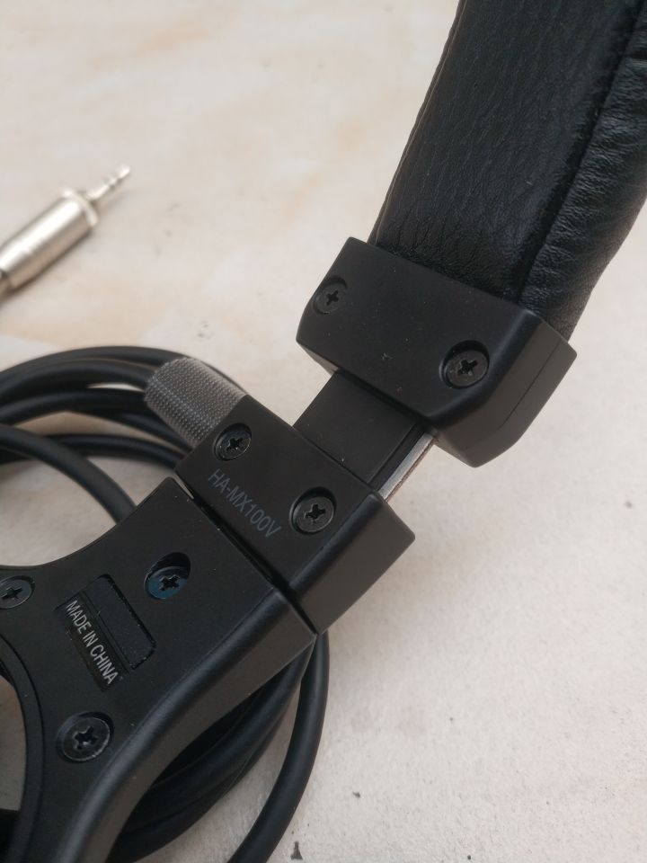 JVCVictorHA‐MX100V封闭监听头戴耳机分享