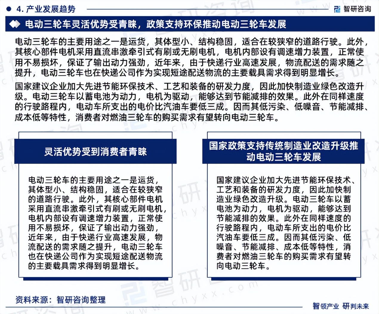 《2023版中国电动三轮车行业市场分析研究报告》—智研咨询发布