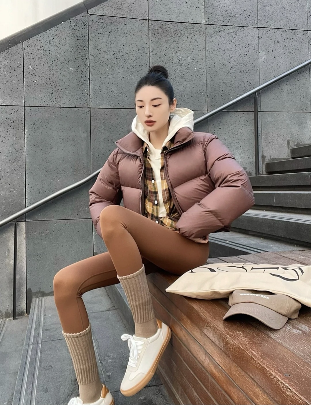 穿羽绒服如何搭配内搭,羽绒服怎么穿搭才好看