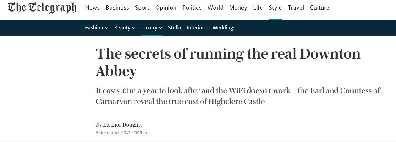 英国唐顿庄园真实生活,看唐顿庄园才知道真正的贵族生活