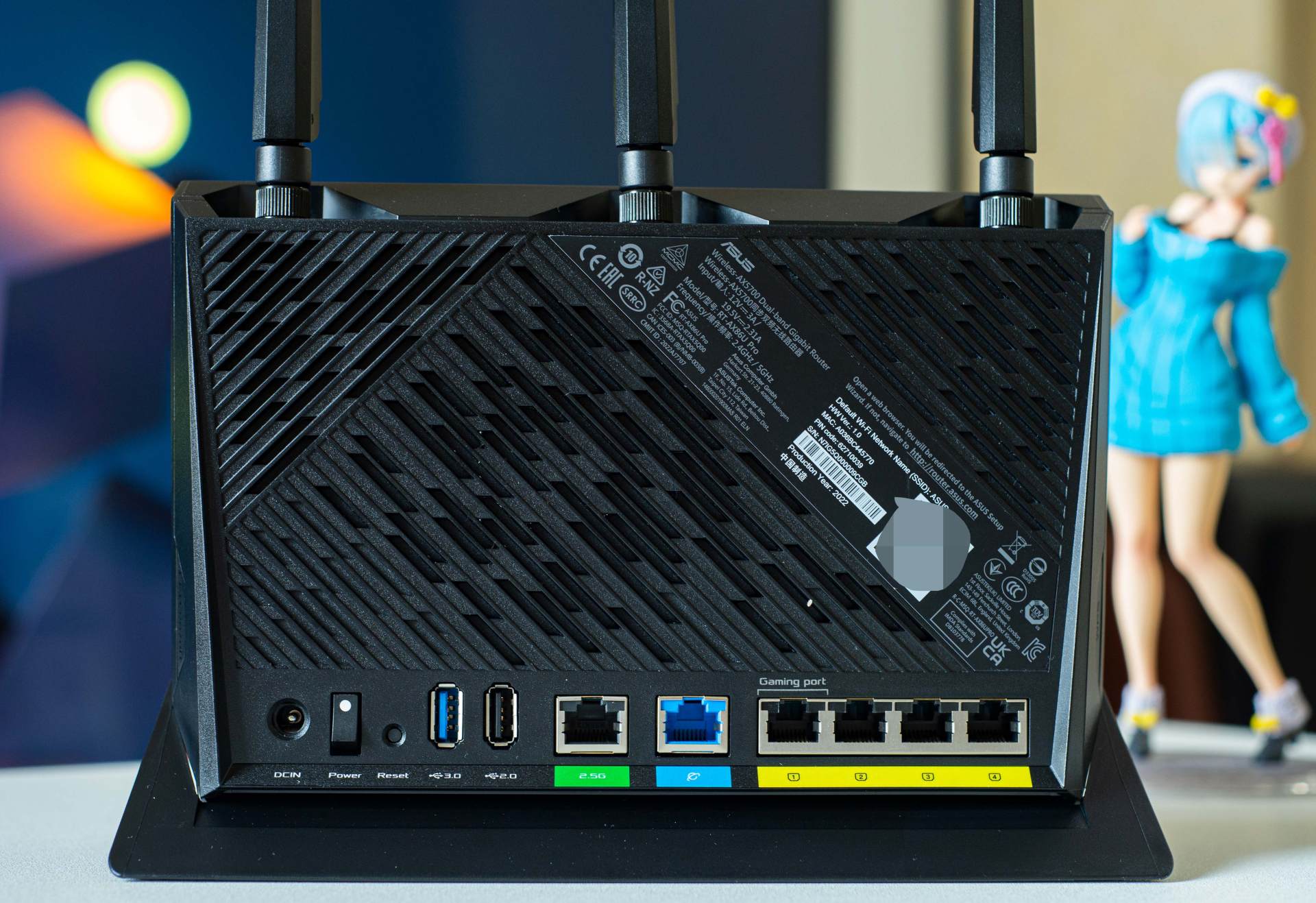 华硕rt-ax86upro无线路由器,华硕路由器ax86u测评