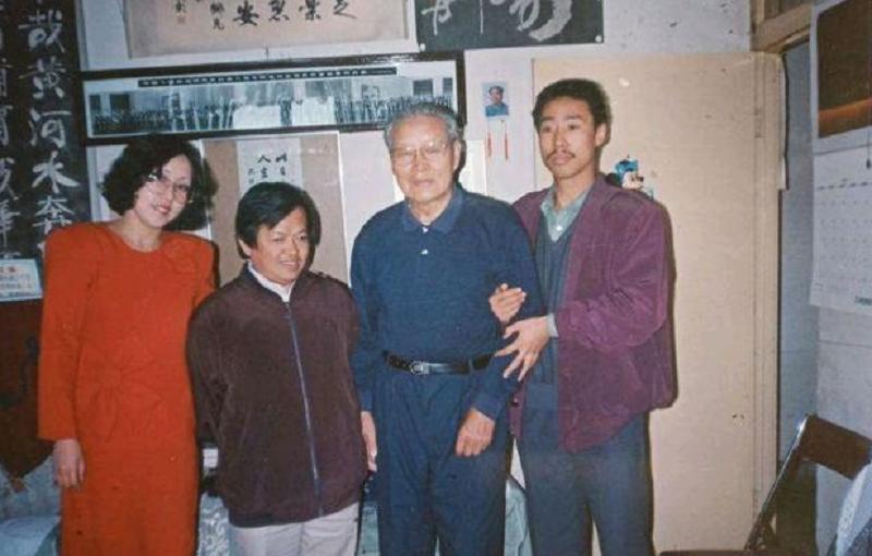 沈醉和前妻燕萍照片,1986年沈醉和前妻见面