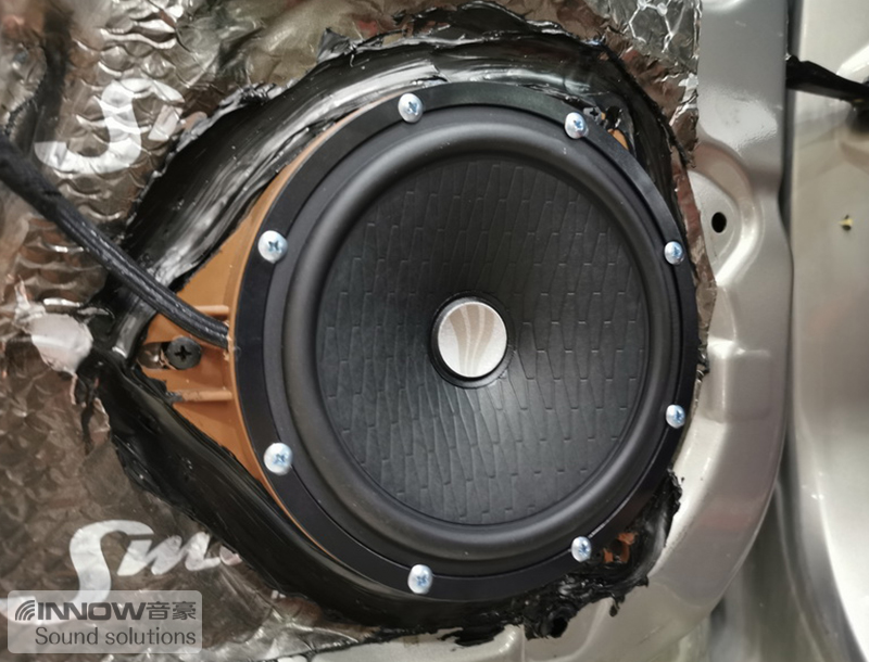 乐享好音乐上海音豪长安悦翔汽车音响改装德国彩虹EL-C6.2P两分频