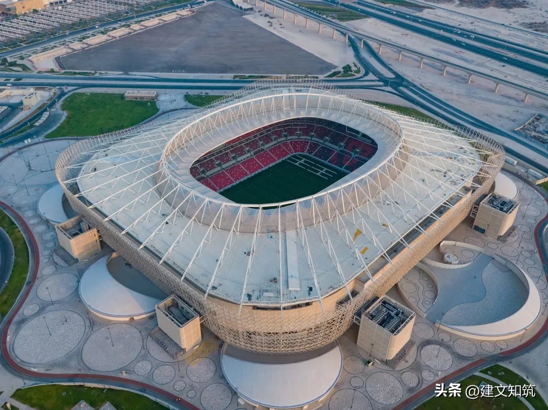 世界杯足球设计,2022年卡塔尔世界杯球场图片高清