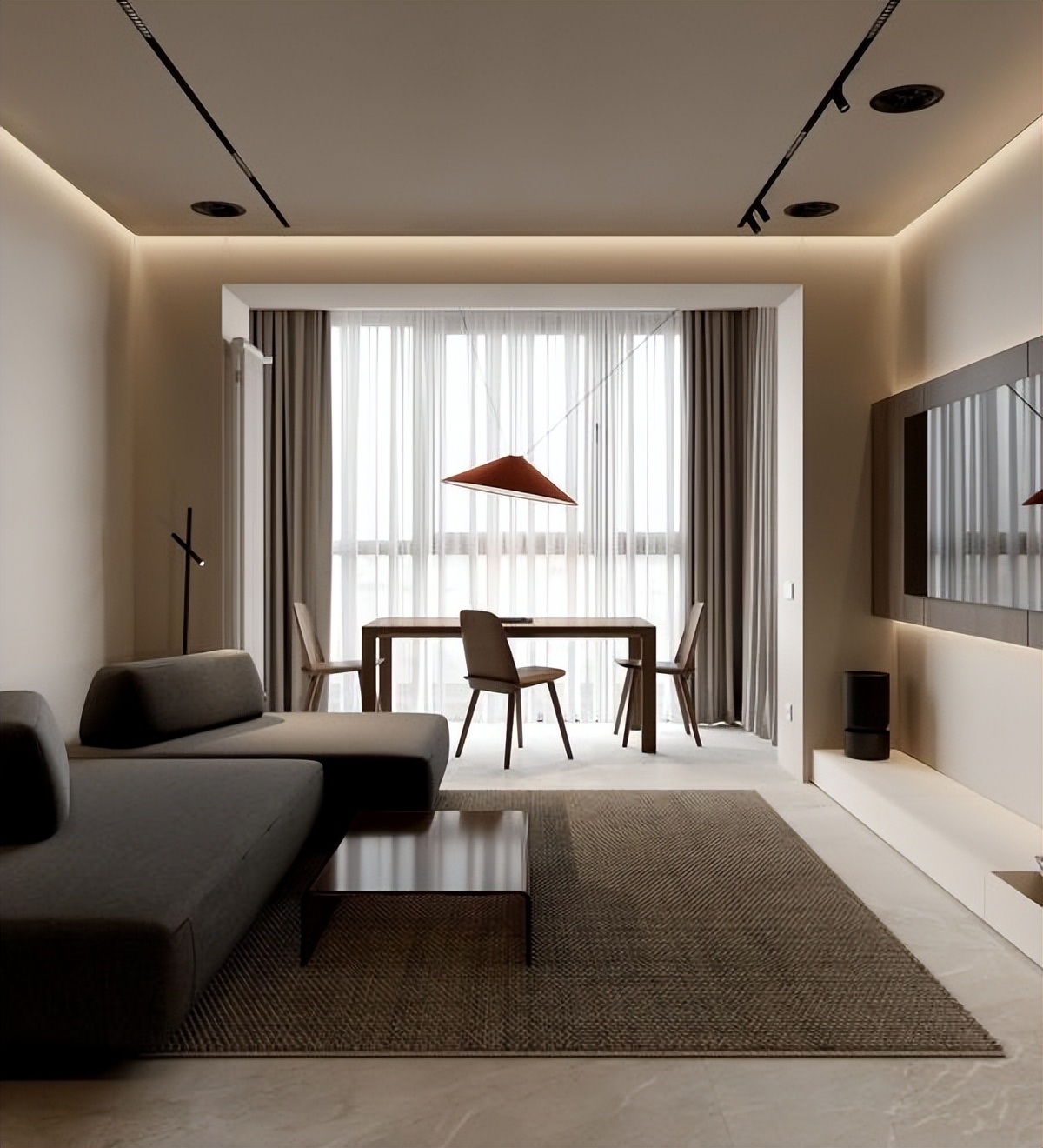 装修风格大全2022新款轻奢风玄关,小三室2022装修风格现代简约轻奢