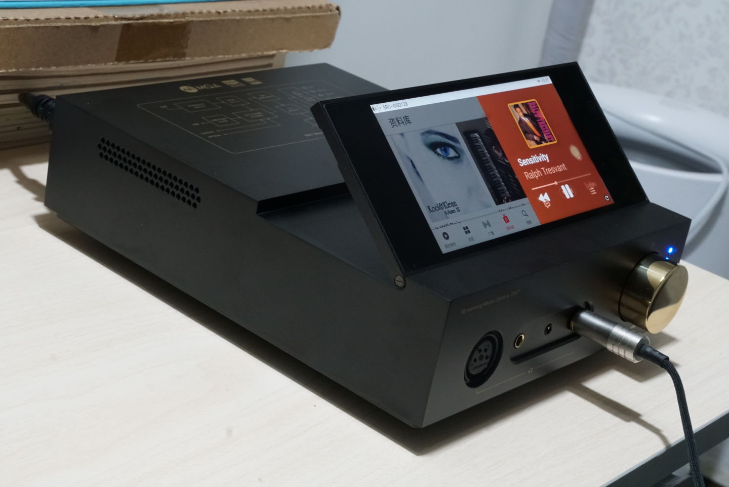 山灵EA5Plus2流媒体功放一体机,山灵随身听型号