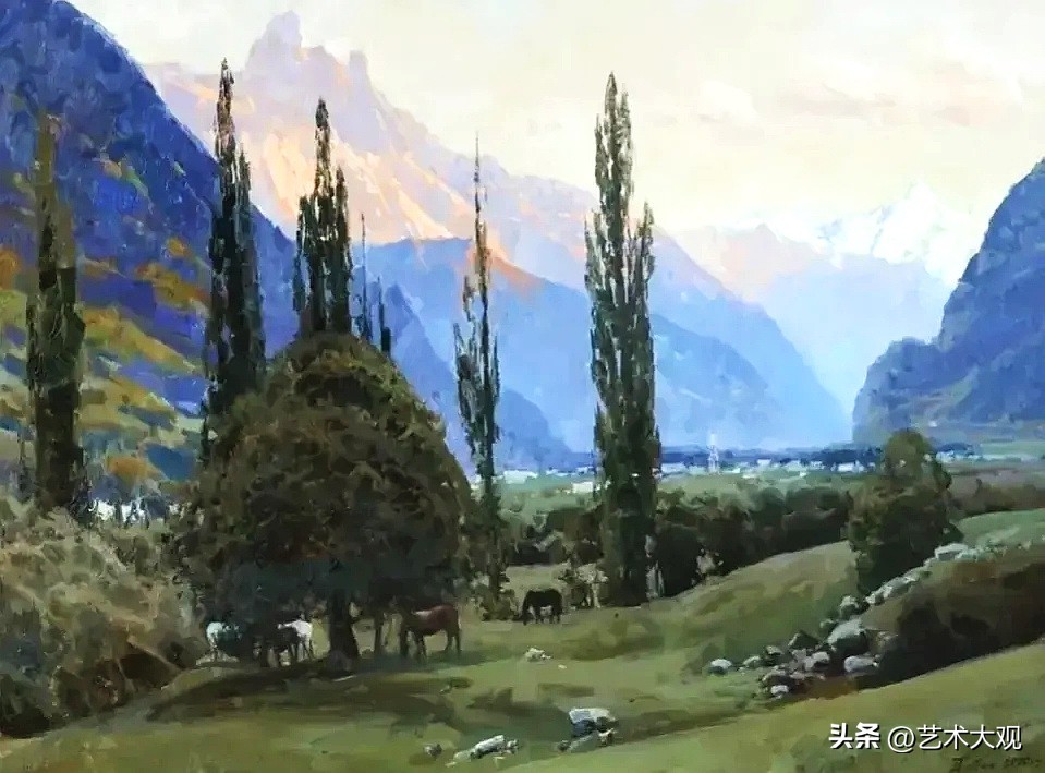 俄罗斯亚历山大巴比奇油画视频,亚历山大巴比奇写生视频全集