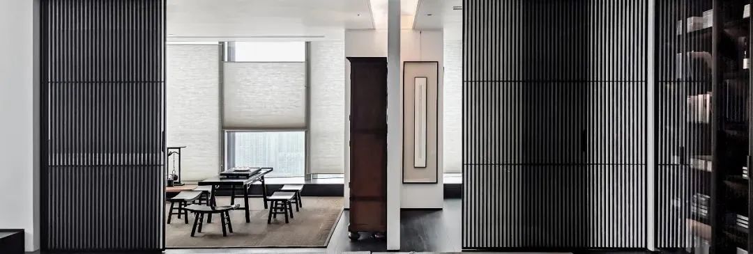 2200m²大宅风范时尚高级黑白配，德国进口复合地板通铺永恒的经典