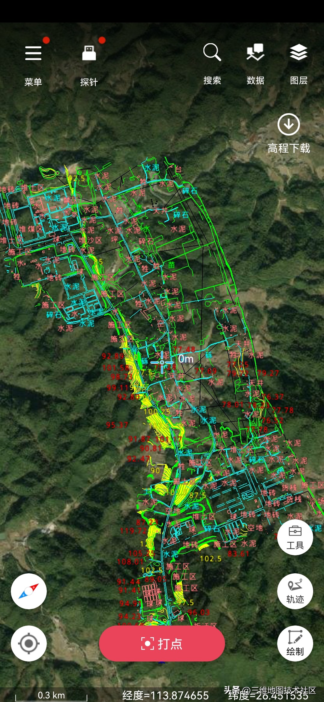 2023年基建工程（设计施工规划）必备外业调查工具