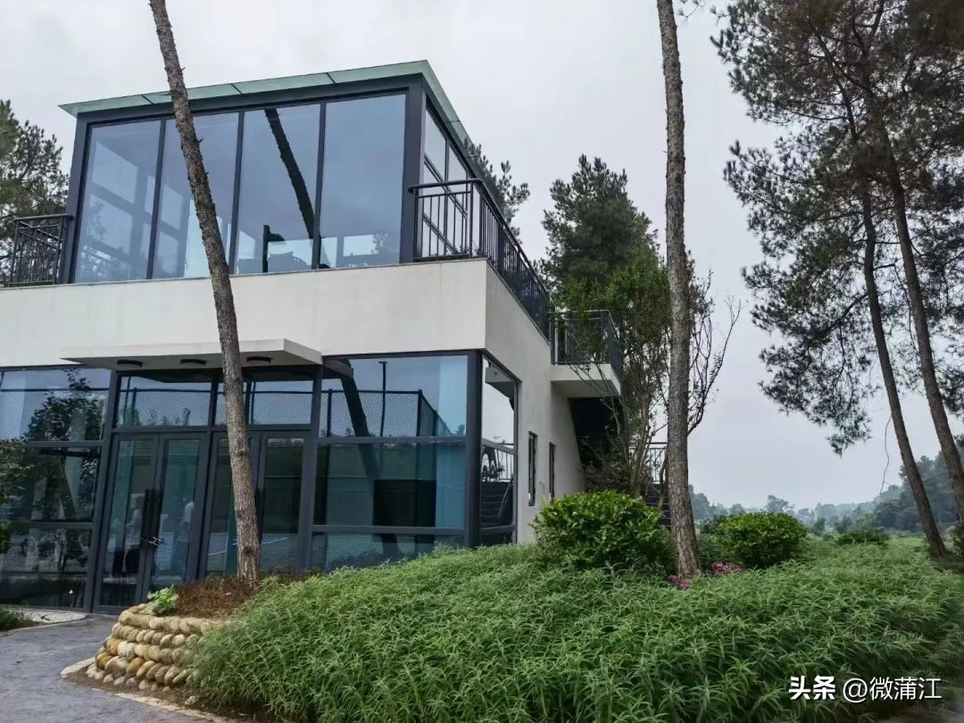 四川省蒲江县最美生态乡村,蒲江网球场