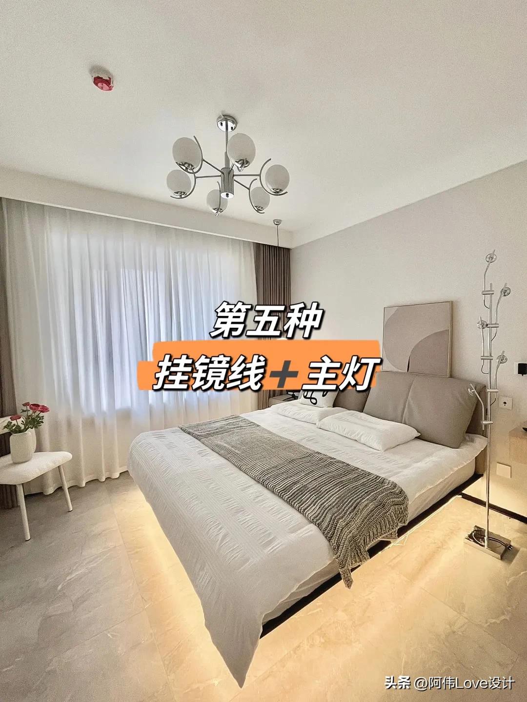 最新流行卧室吊顶设计,卧室吊顶双眼皮走边装修效果图