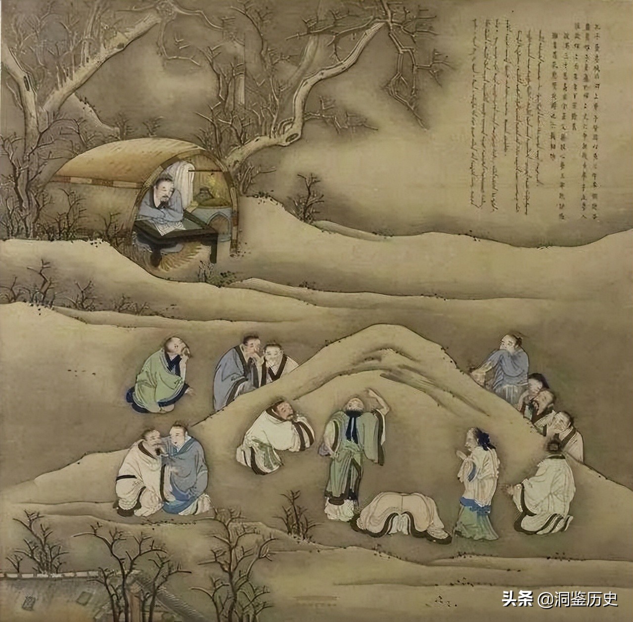 孔子墓葬的传说,孔子墓葬全过程