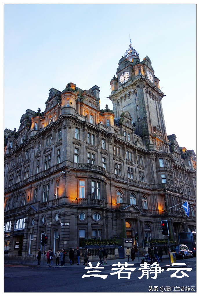 英国苏格兰爱丁堡小镇,爱丁堡是英国最浪漫的城市