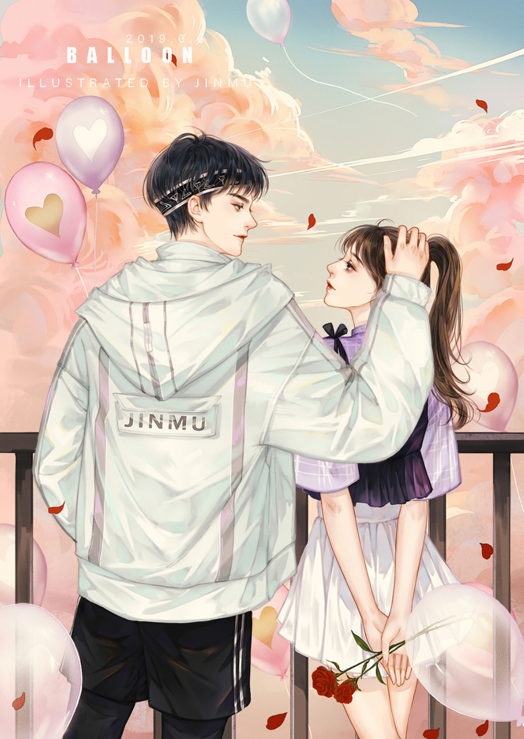 好甜呐,这位插画大大也太会了吧!缺情头的快来收藏啦