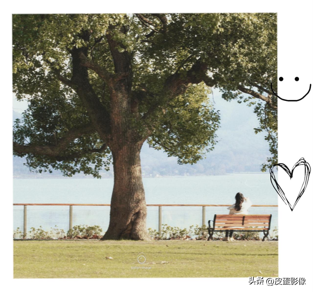 教女朋友摄影第一天,摄影初学者虚化照片