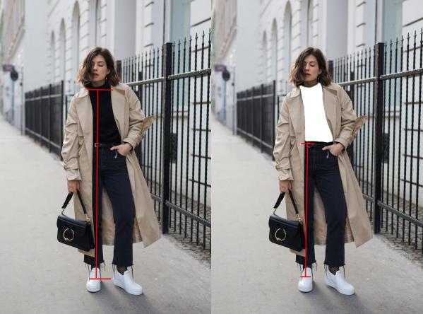 适合各种身材的万能穿搭法则,穿搭技巧高个子微胖