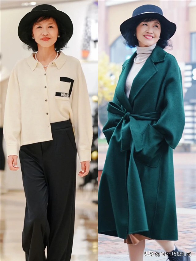 适合中年女性的时尚帽子,遮肉显脸小帽子