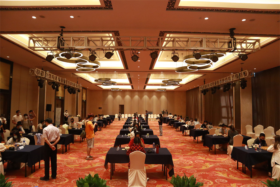 天台山杯吴依铭开门红俞斌：训练是本手比赛下出妙手