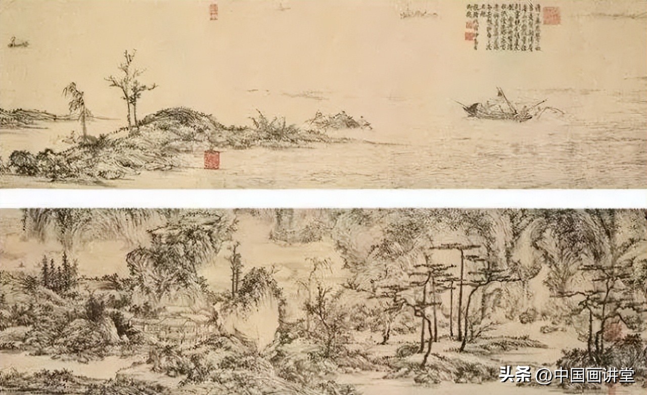 明代山水画100幅大饱眼福值得借鉴,明清高清山水作品欣赏