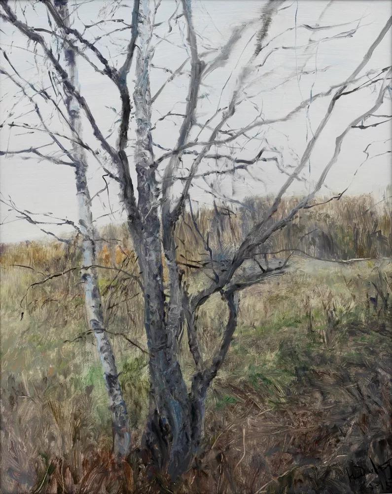 何多苓俄罗斯写生油画,何多苓油画2007