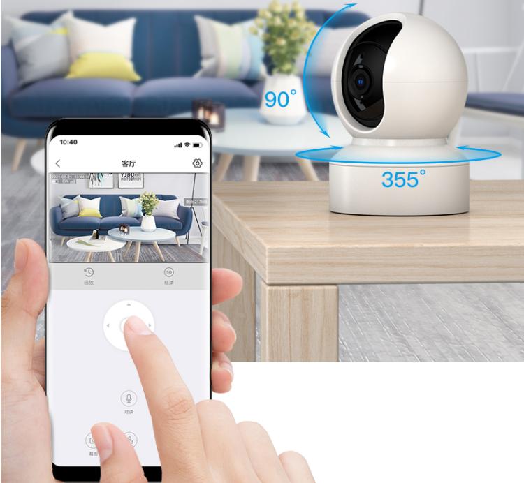 隔屏庆新年千里共团圆翼联Wi-Fi监控摄像头让2022春节不落寞